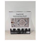 WYATT & ASH GERALDINE MACHINE WASHABLE AREA RUG