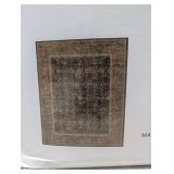 RUGGABLE MACHINE WASHABLE 8x10 RUG COVER & NONSLIP PAD