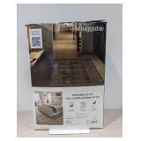 RUGGABLE MACHINE WASHABLE 8x10 RUG COVER & NONSLIP PAD