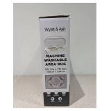 WYATT & ASH GERALDINE MACHINE WASHABLE AREA RUG