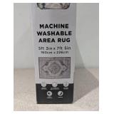 WYATT & ASH GERALDINE MACHINE WASHABLE AREA RUG
