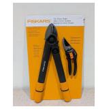 NEW FISKARS LOPPER & PRUNER SET