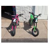2 HYPER 350 ELECTRIC DIRT BIKES