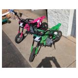 2 HYPER 350 ELECTRIC DIRT BIKES