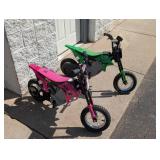 2 HYPER 350 ELECTRIC DIRT BIKES