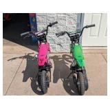 2 HYPER 350 ELECTRIC DIRT BIKES