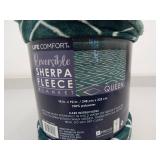 Sherpa Fleece Throw Blanket