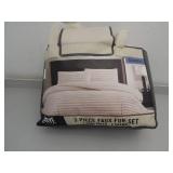 Queen- 3 Piece Faux Fur Comforter Set