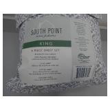 King- 6 Piece sheet set