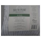 King- 6 Piece Sheet Set