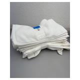 Set of 24 White Hand Towels