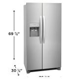 Frigidaire 22 Cu. Ft. 36" Counter-Depth Side-by-Side Refrigerator