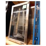 Newair 27-Bottle 16.9" Stainless Steel Freestanding Compressor Wine Fridge