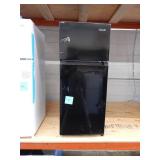 4.5 cu. ft. 2-Door Mini Refrigerator in Black with Freezer