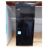 4.5 cu. ft. 2-Door Mini Refrigerator in Black with Freezer