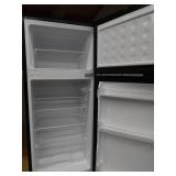 4.5 cu. ft. 2-Door Mini Refrigerator in Black with Freezer