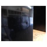 4.5 cu. ft. 2-Door Mini Refrigerator in Black with Freezer