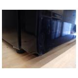 4.5 cu. ft. 2-Door Mini Refrigerator in Black with Freezer