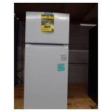 4.5 cu. ft. 2-Door Mini Refrigerator in White with Freezer