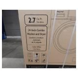 2.7 Cu. Ft. Magic Chef 24 inch front load Combo Washer and Dryer