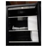 23.42 in. Single Zone 190 Can Beverage Cooler Refrigerator Built-in/Freestanding Silver Stainless Steel