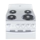 20 in. 2.3 cu. ft. Electric Range in White