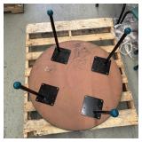 MSRP $3000 High Quality "Bola" For Children Seating With Round Table & 4 Chairs - Meets or exceeds ANSI/BIFMA X5.5 durability and safety standards - In Excellent Condition!