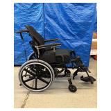 Quickie Electric Tilt In Space Wheelchair Invacare Matrx Elite E2 Back Wheelchair with Manual - In Like New Condition! Needs New Battery However Has Charger & Works Well Without Power Capabilities