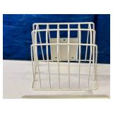 Lot of 2 Welch Allyn Wall Mount Blood Pressure Aneroid Sphygmomanometers with Wire Baskets - Need A little clean up - Work great!