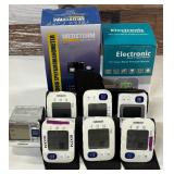 Lot of Mixed Brand Blood Pressure Monitors and Curaplex Aneroid Sphygmomanometer Good Working Condition!  May need new batteries!