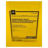 Lot of 19 NEW Medline MDS706902 2-Gallon Chemotherapy Waste Disposal Bins with Lids - In Excellent Condition! Remove The Sticker & You Have A Great Little Waste Basket With Lid!