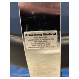 MSRP $1000 High Quality Biofit Regent Height Adjustable Chrome Bench Height Stool Chair With Adjustable Foot Ring - Black - In Great Condition! Backed by a 13-year warranty with lifetime warranty on p