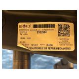 MSRP $1000 High Quality Biofit Regent Height Adjustable Chrome Bench Height Stool Chair With Adjustable Foot Ring - Black - In Great Condition! Backed by a 13-year warranty with lifetime warranty on p