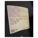 Office Master CLS61 Classic Multi Functional Ergonomic Lab Stool Chair - Armless with Back Support - In Great Condition - Seat Has Crack In It!