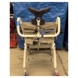Aquatec Tilt-in-space and Recline Rolling Shower, Pool & Commode Chair - Good Working Condition! No Legrests!