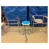 Lot of Patient Elderly Bath Shower Assist Commode Chairs & More - In Great Condition!