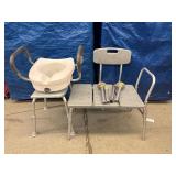 Lot of Patient Elderly Bath Shower Assist Commode Chairs & More - In Great Condition!