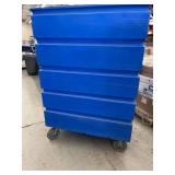 MSRP $1200 Commercial Bulk Laundry Cart Truck - 1200lb Capacity - Good Condition - No Shelves!