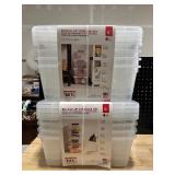 12.9 QT Storage Containers