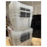 12.9 QT Storage Containers