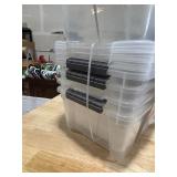 12.9 QT Storage Containers