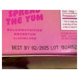 Alini Energy Bars, Drinks, and More