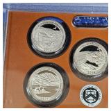 2014-Mint Proof Set-American the Beautiful Quarter Set