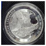 2 oz Grand Canyon "Fine Silver" American Landmarks