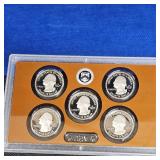 2011-Mint Proof Set-America the Beautiful Quarter Set