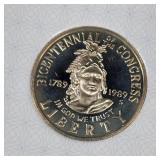 1989 S PF67 50c  AACGS