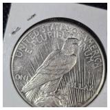 1925 Peace Dollar BU