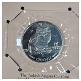 1995 Isle of Man "The Turkish Angora Cat coin