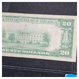 1929 Series Bank of Seattle, Washington $20 Bill Note, Low Serial #