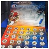 2005 NFL Superstars Medallian Collection Super Bowl XL